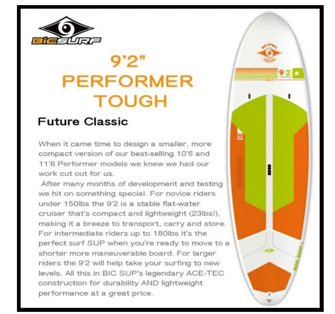 サーフィン・ボディボード Bic SUP 9.2