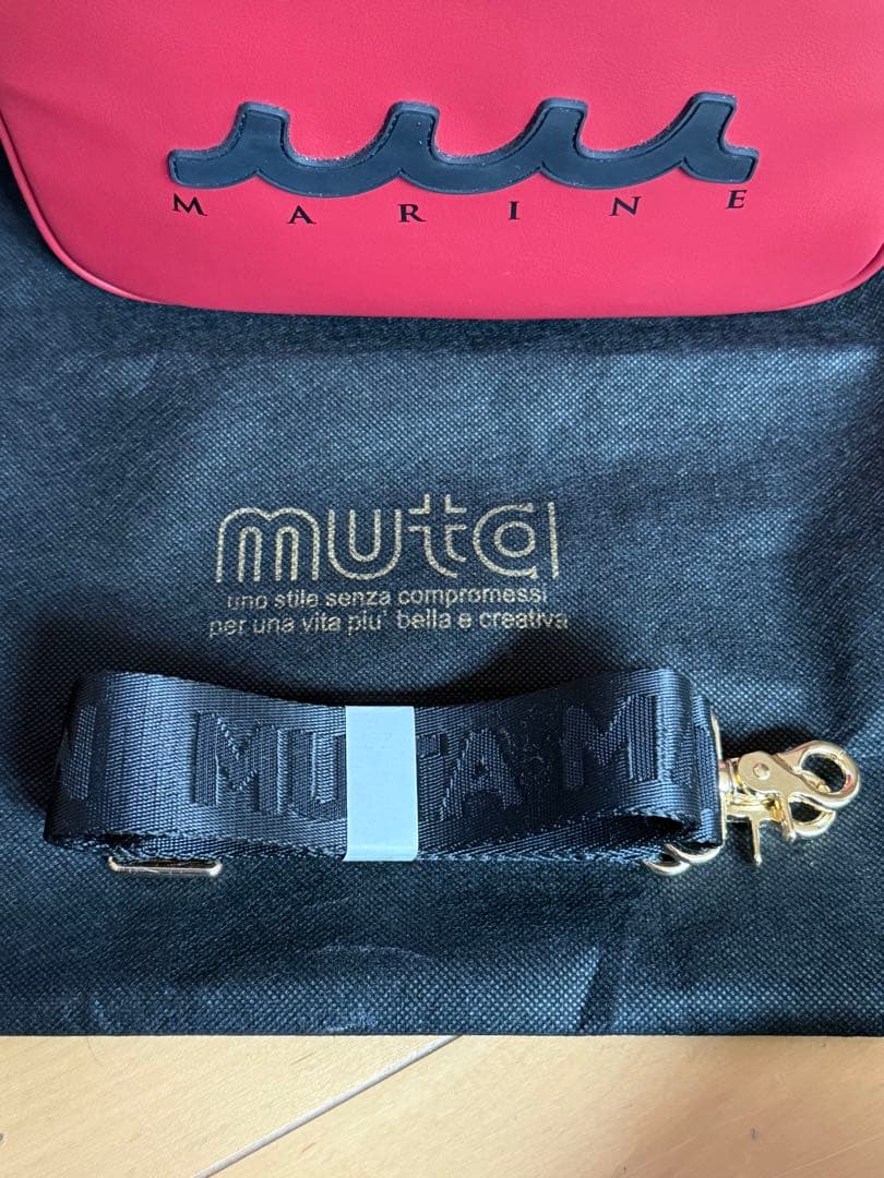 極美品　限定色　ムータマリン　バッグ　MUTA MARINE ショルダー　未使用