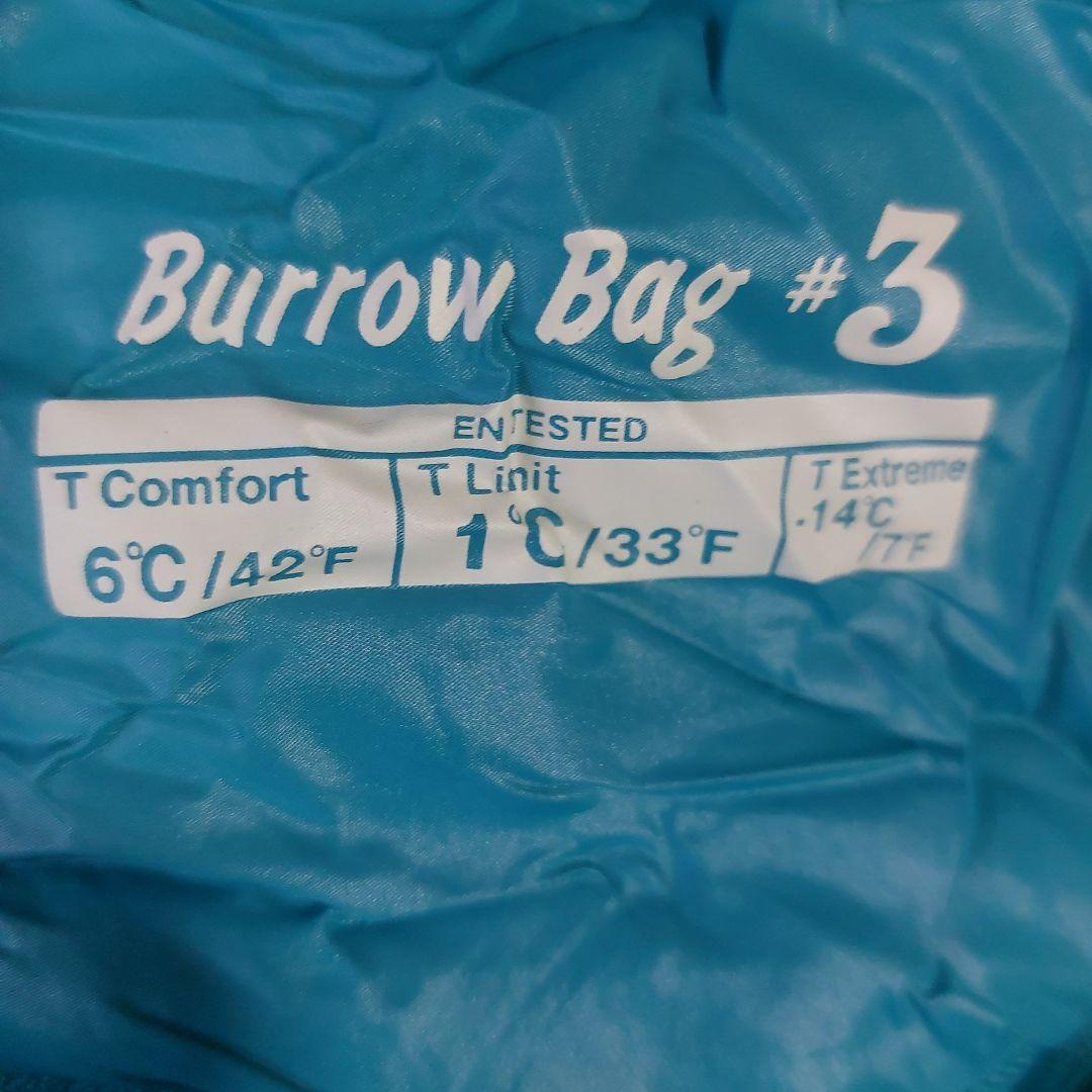 mont-bell Burrow Bag #3 寝袋 使用度少