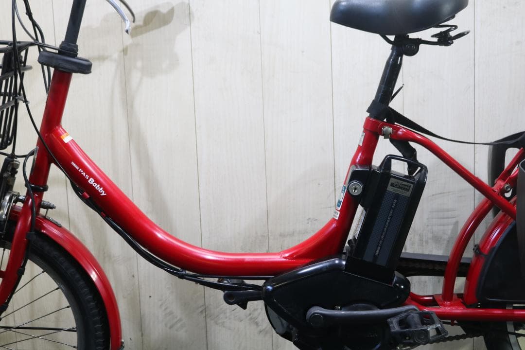 ヤマハPAS BABBY X957-0004 20型8.7AH3段 LED 赤色