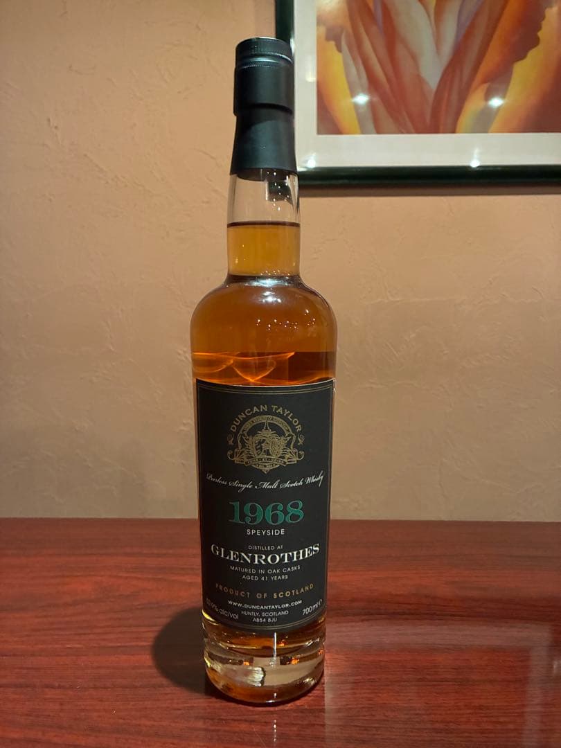 グレンロセス1968年（41年）ダンカンテイラー　50.9%