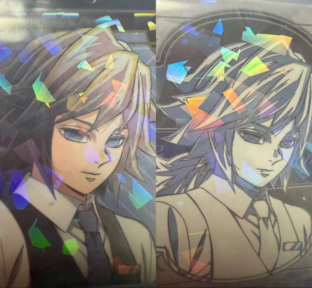 鬼滅の刃 富岡義勇 モクテル コレクションロト 第2弾 グリッター缶バッジ2種類