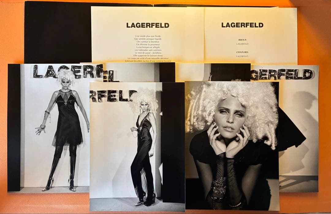 【超希少・完品】カール・ラガーフェルド 94/95AW プレス限定資料 非売品