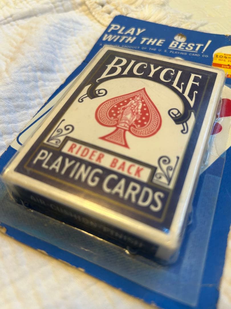 Bicycle playing cards Ohio 青パッケージ入り　未開封