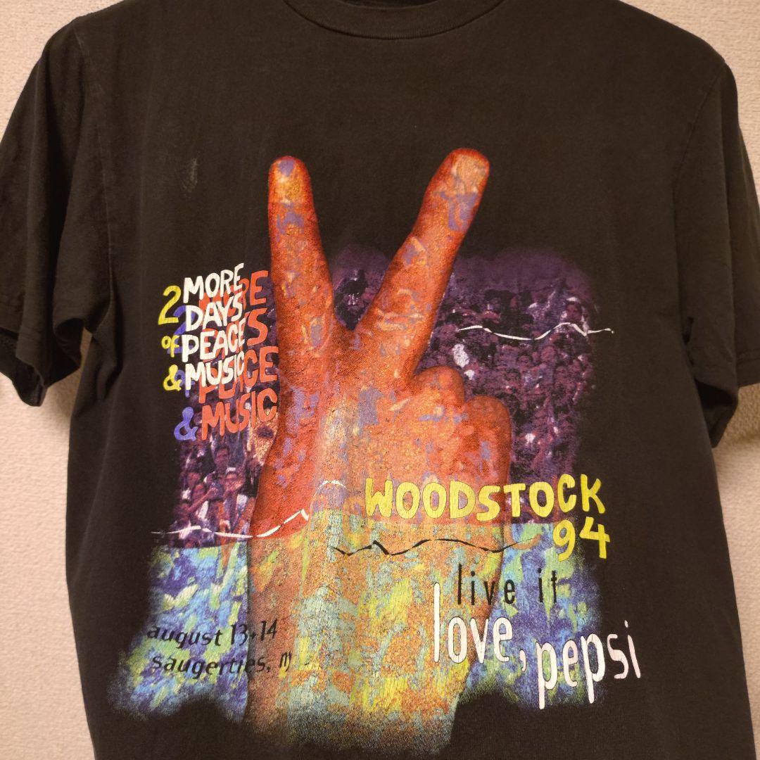 90s PEPSI WOODSTOCK LIVE IT バンドT ヴィンテージ