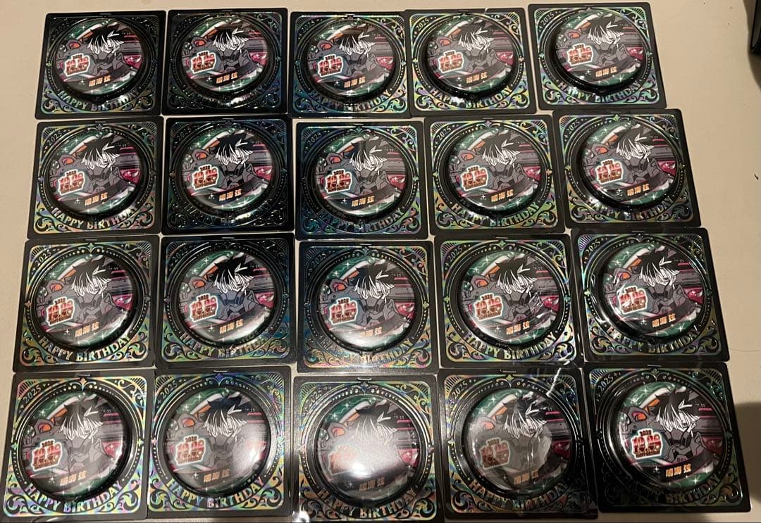 怪獣8号　鳴海弦　バースデー缶バッチ20点セット