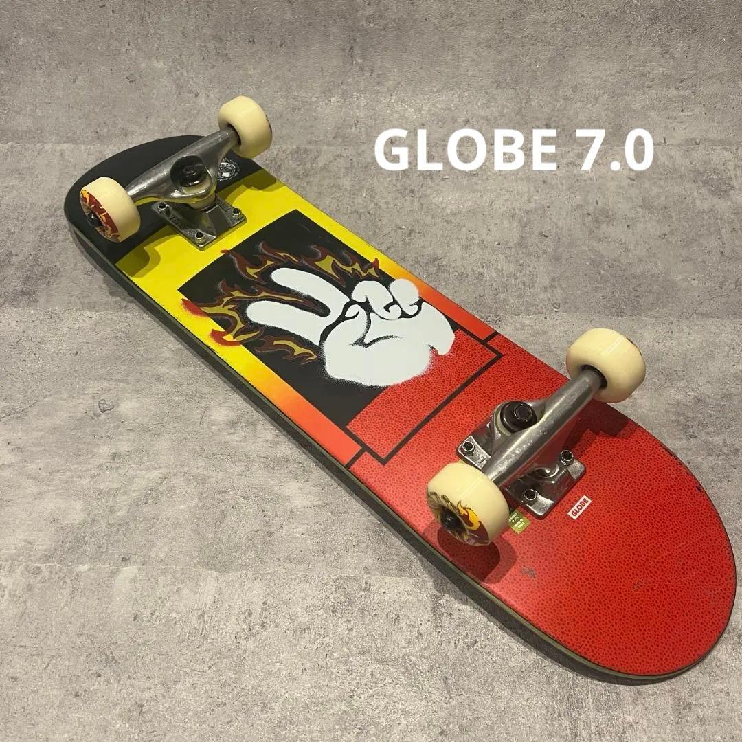 GLOBEスケートボードコンプリートスケボーデッキ Tensorトラック 7.0