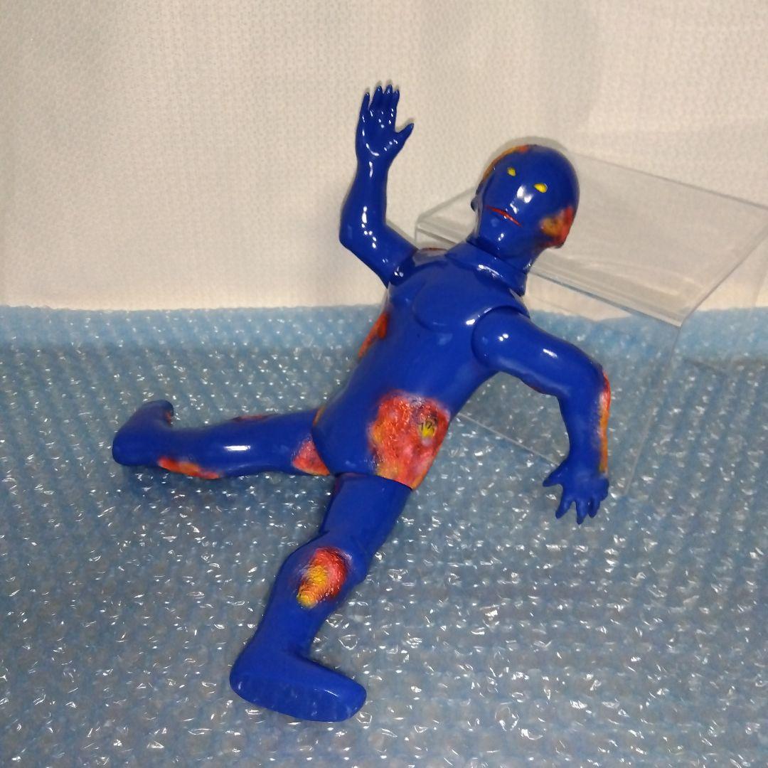 詳細不明　スペル星人　スタンダードソフビ　無版権　マルサン　ブルマァク　ポピー