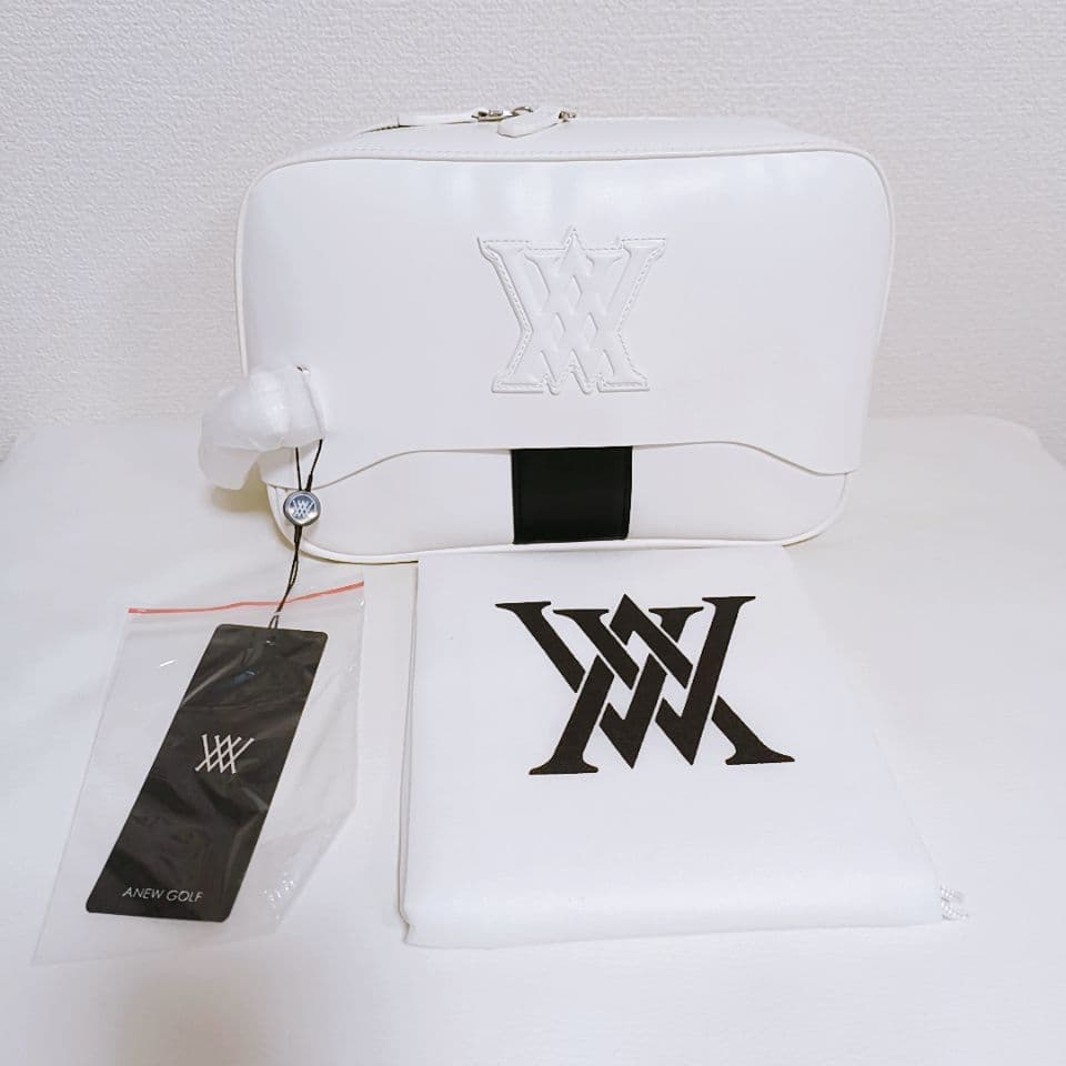 新品ANEW GOLFラウンドバッグ　カートバッグ　ポーチゴルフバッグ