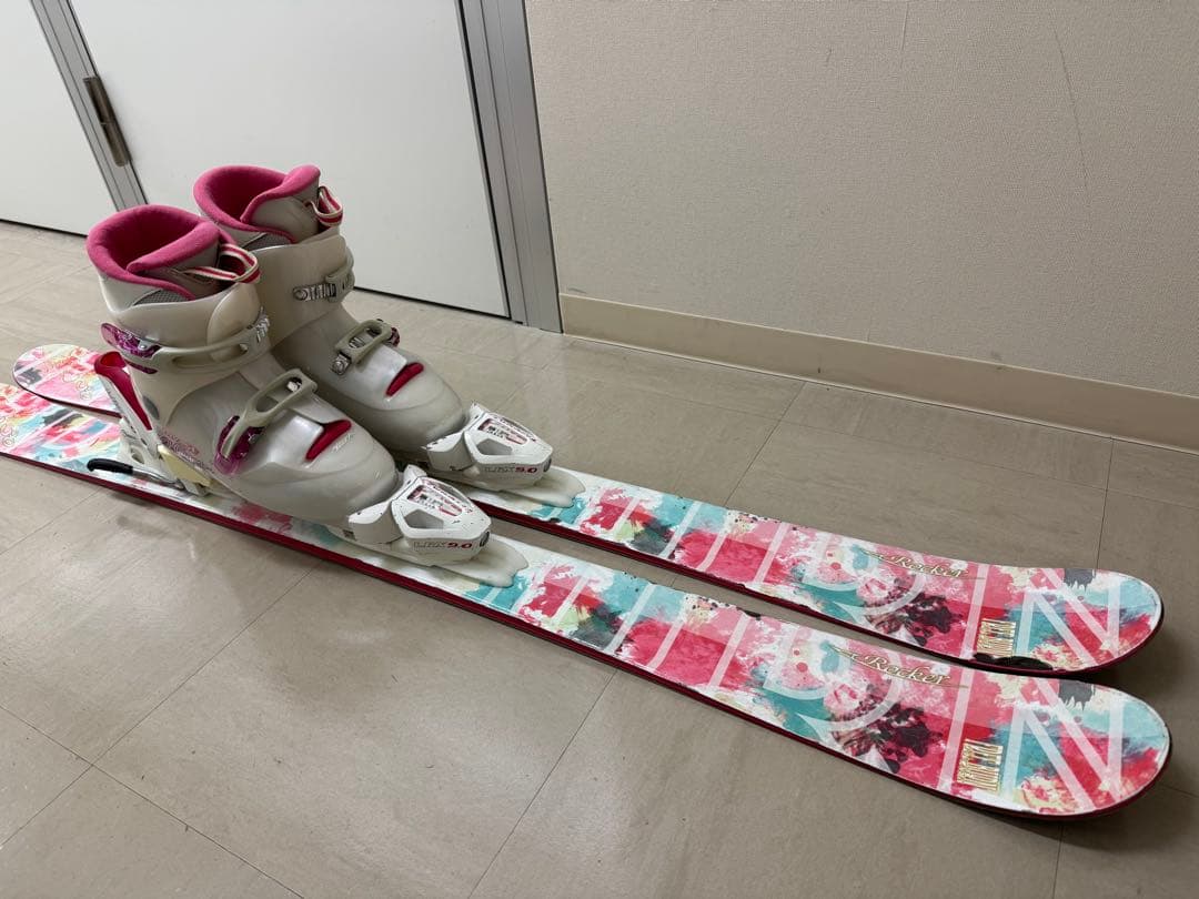 スキー板 heart rocker 130cm ブーツ23cm