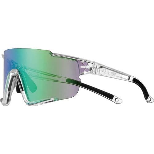 Kabuto スポーツサングラス クリスタルクリア/モーブグリーン