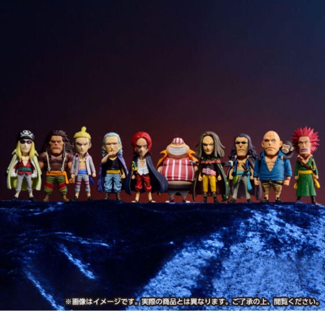 ONE PIECE FILM RED　ワールドコレクタブルフィギュア 赤髪海賊団