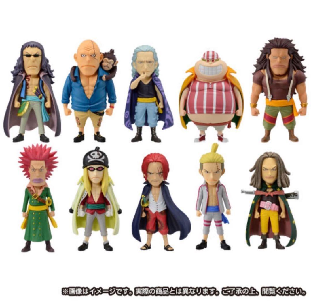 ONE PIECE FILM RED　ワールドコレクタブルフィギュア 赤髪海賊団