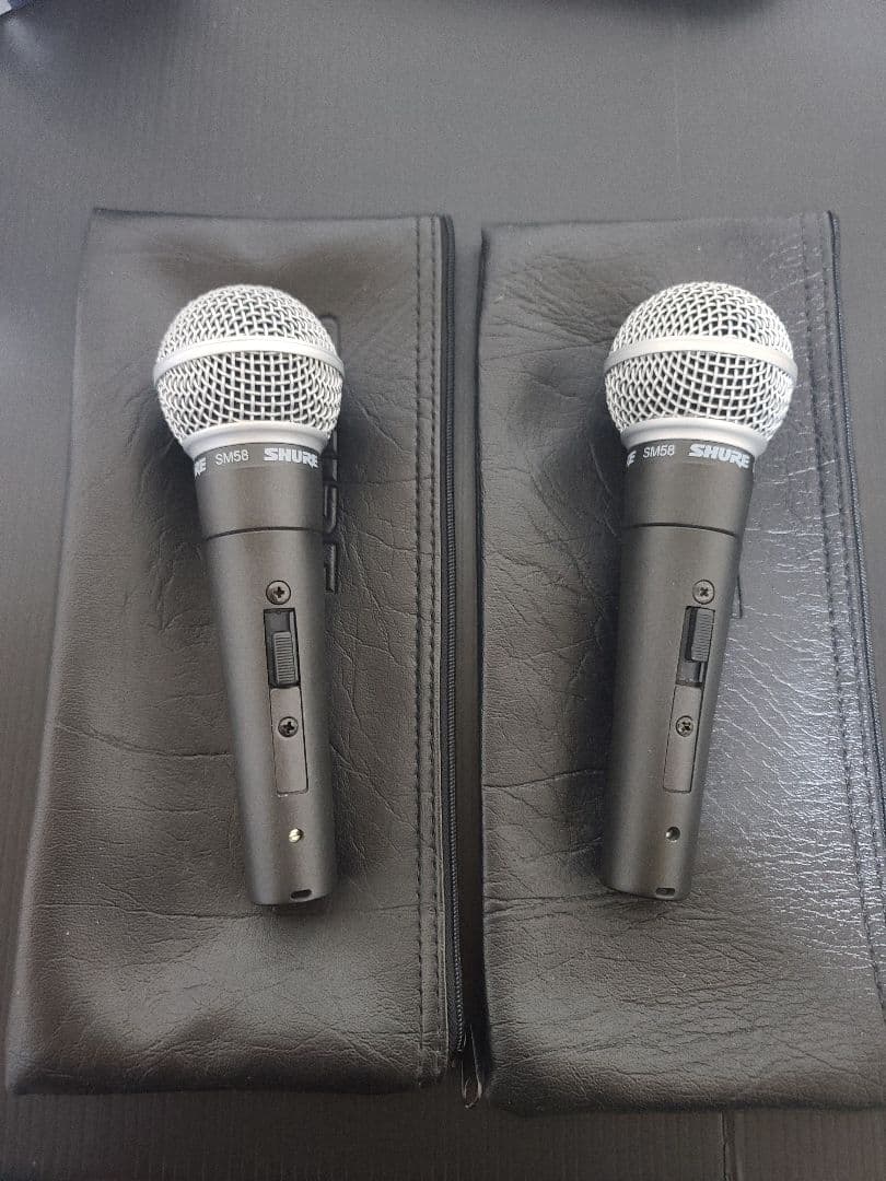 SHURE SM58S ダイナミックマイク 2本セット