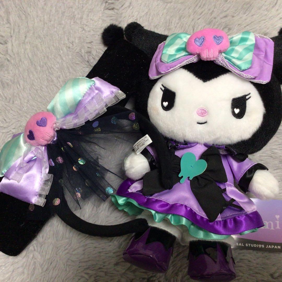 USJ コラボ 限定 ハロウィン クロミ ぬいぐるみ カチューシャ