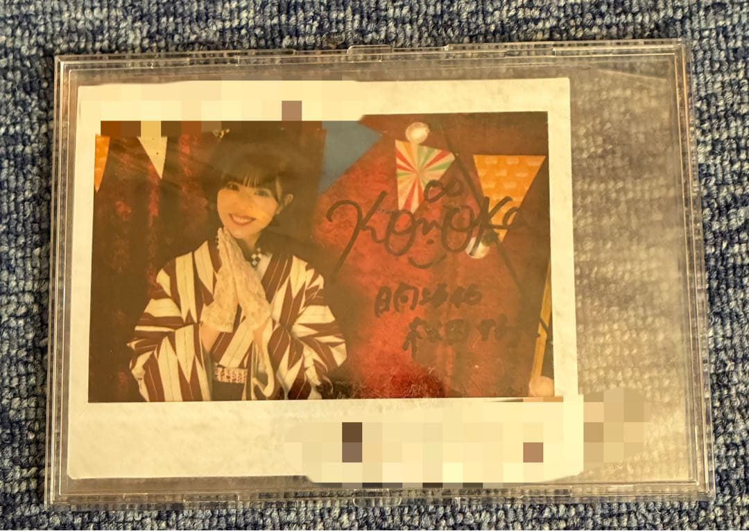 日向坂46 松田好花 サイン入りチェキ＆ポスター