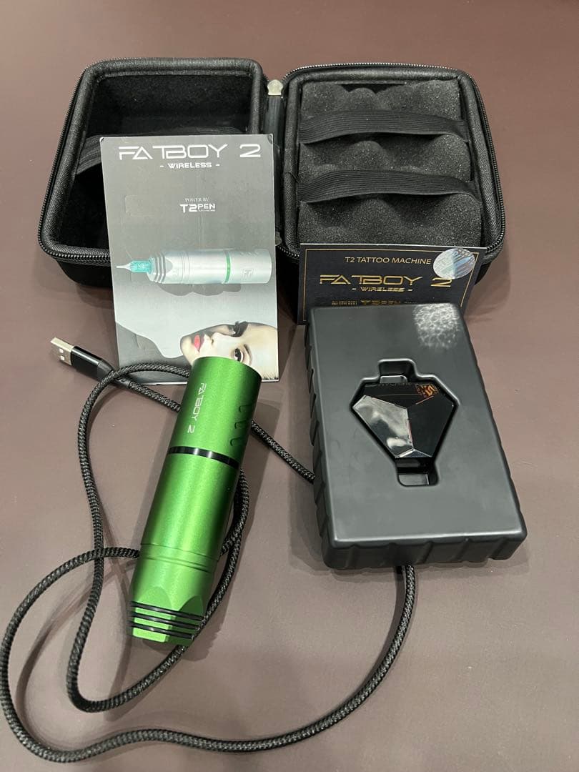 T2 FATBOY2 T2 ファットボーイ2　ワイヤレスペン型　タトゥーマシン