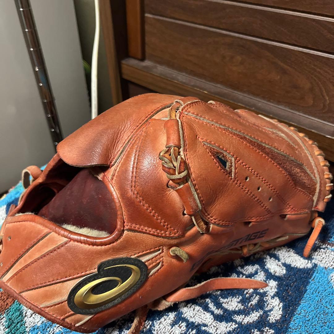 アシックスGOLDSTAGE グローブ 右投げ用ピッチャー用