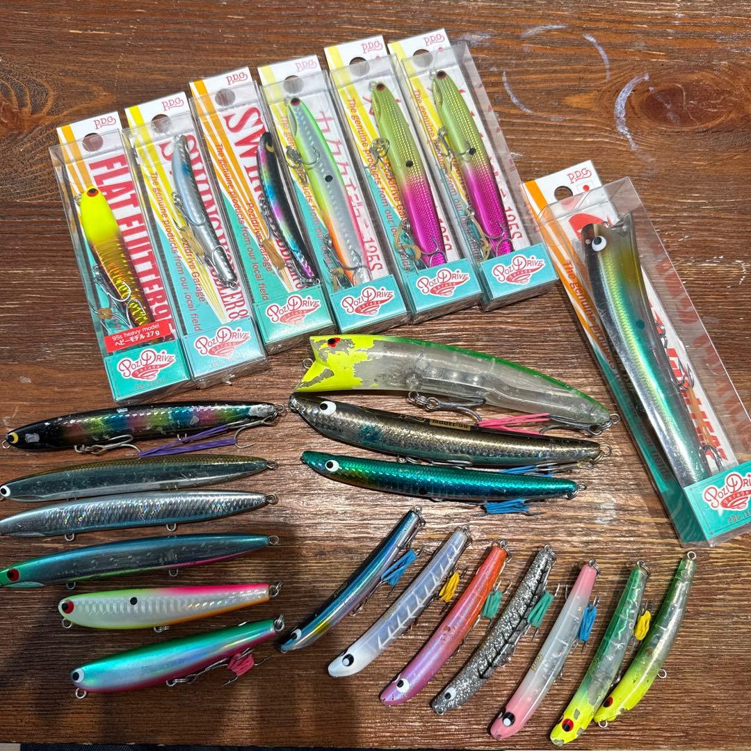 ポジドラ　ルアーセット　中古&新品まぜまぜ