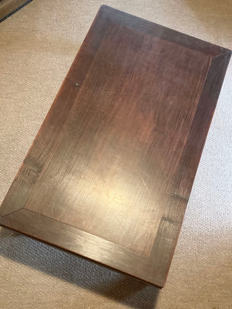 アンティーク家具・紫檀 唐木 ローテーブル