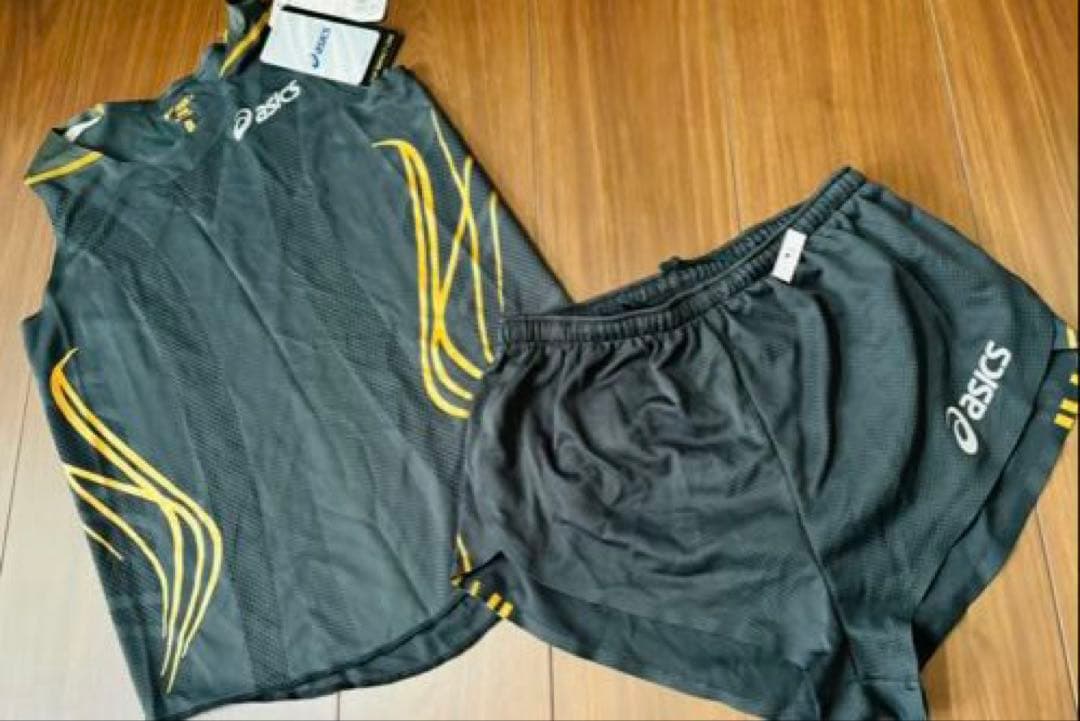 超激レア 希少 アシックス ランニングシャツ パンツ タンクトップ ズボン