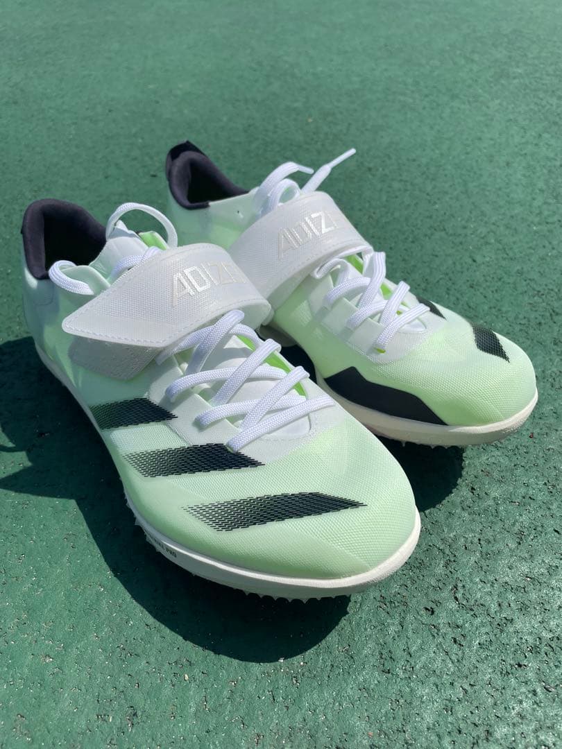 ADIZERO HJスパイクシューズ ライトグリーン 28.0cm
