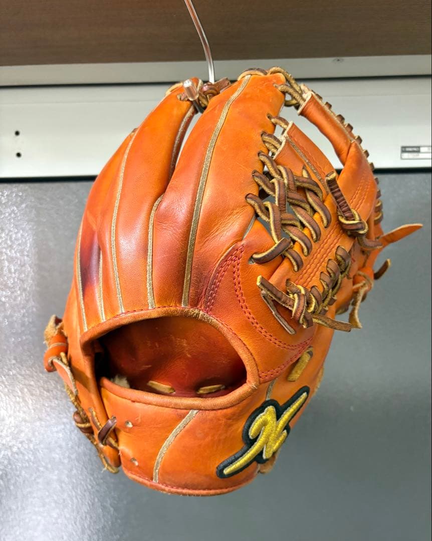 最終値下げ　硬式グローブ　サンク　がばいレザー　THANK