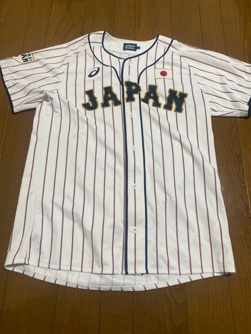 【希少‼️】侍ジャパンレプリカユニホーム　山崎康晃　サイズL