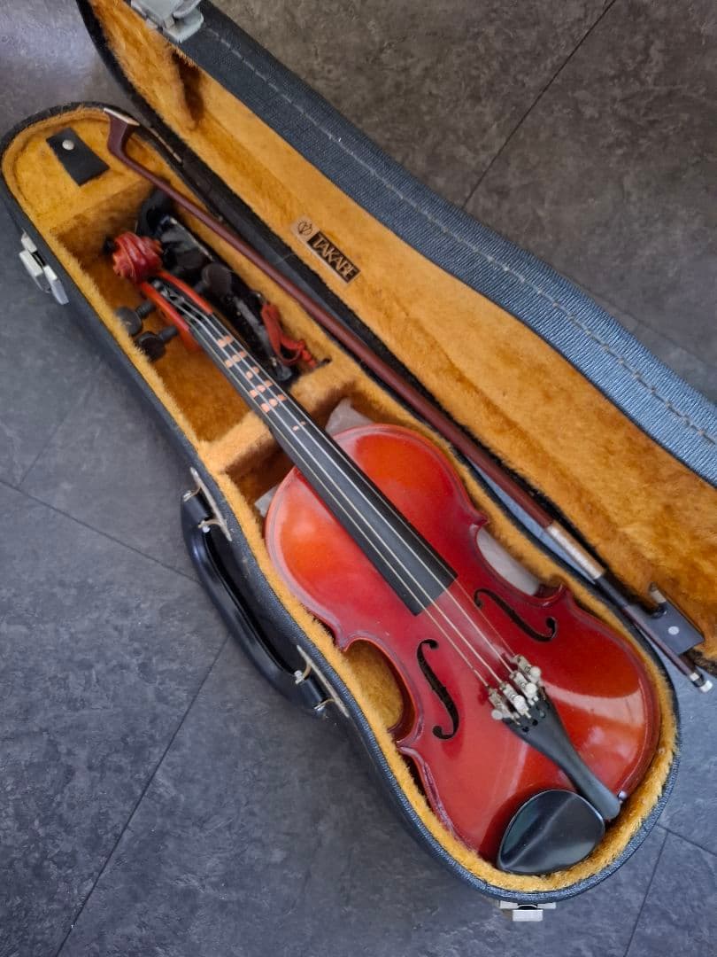 タカベ　バイオリン　ケース　セット　キッズ用　インテリア