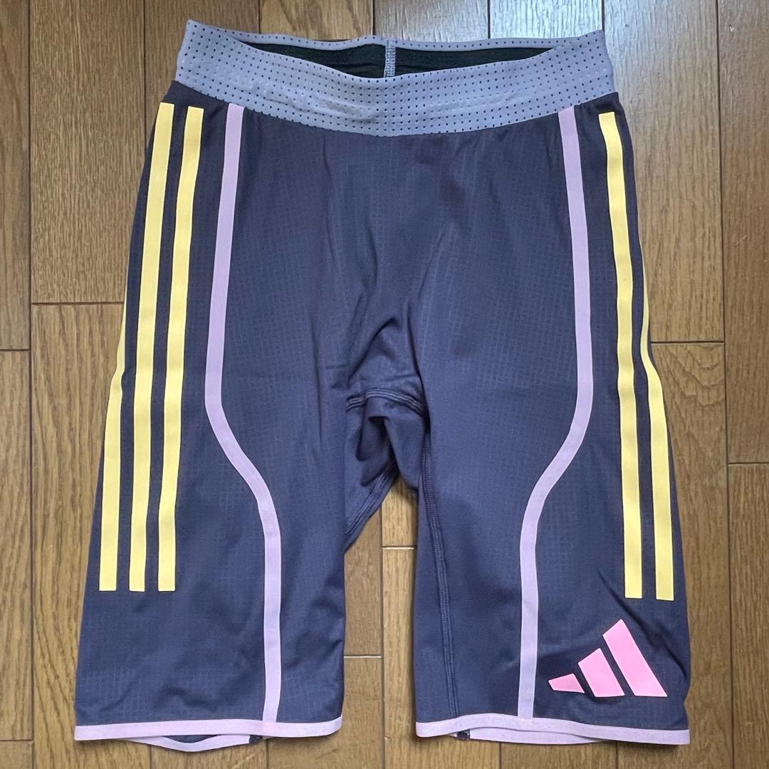 陸上用パンツ Adidas 2024 Pro Elite Team Half Tights