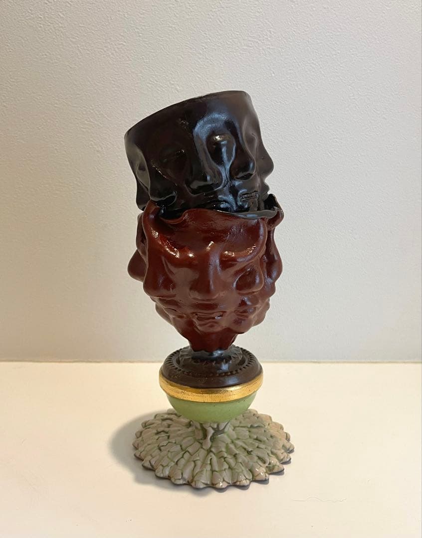 今村能章さん　ゴブレット「脱皮」