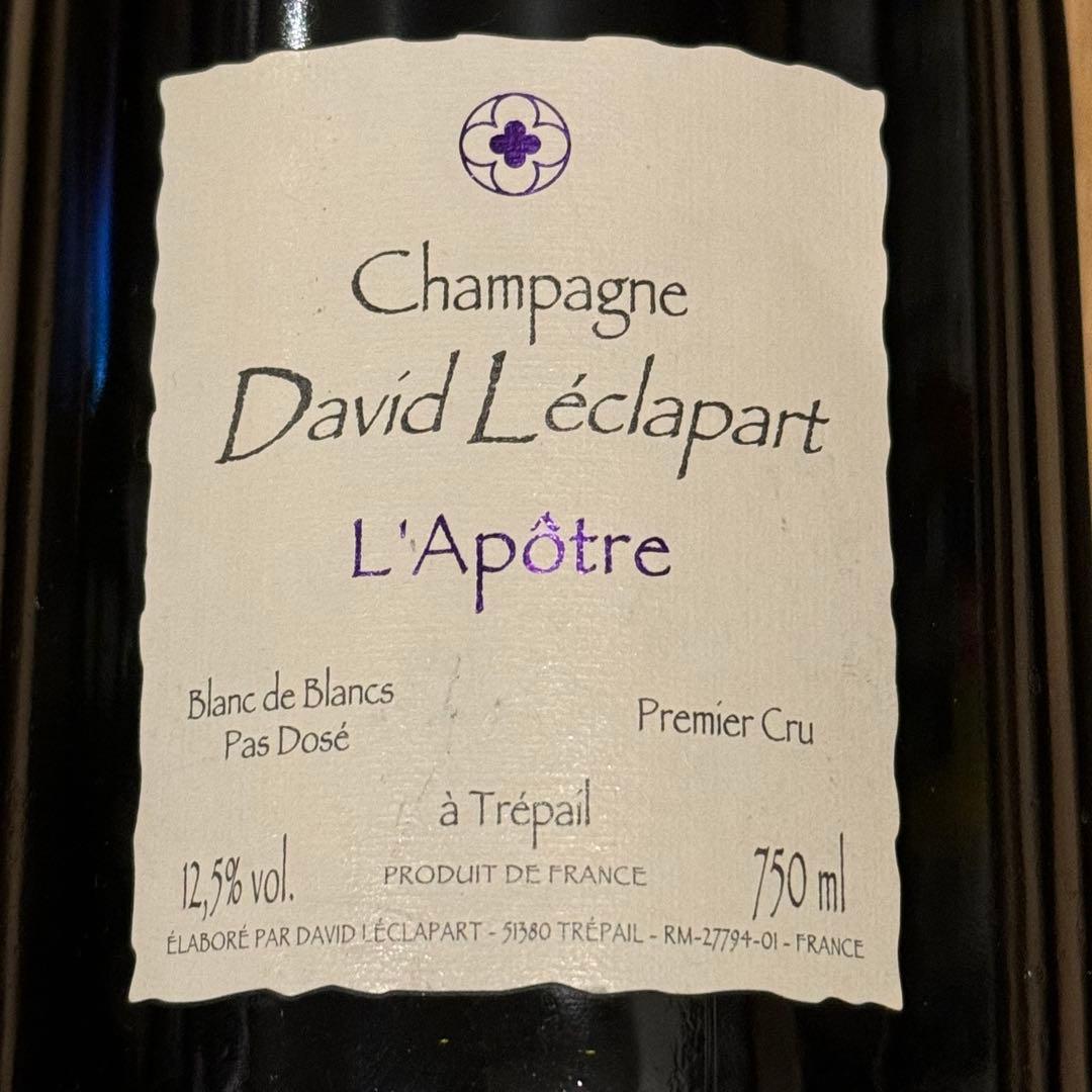 ダヴィッド・レクラパール　キュベ・ラポートル NV(2013)