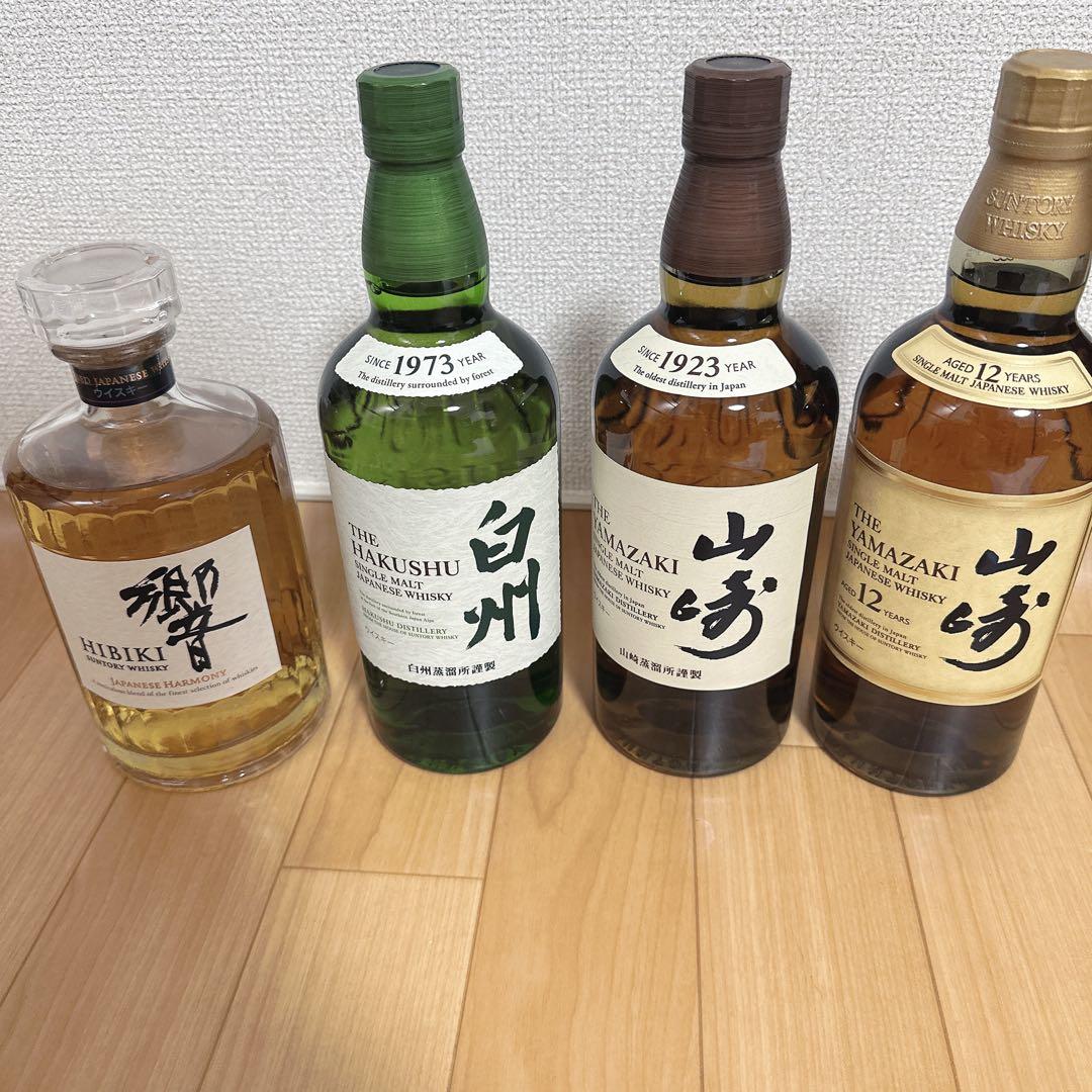 サントリーウィスキー4本セット