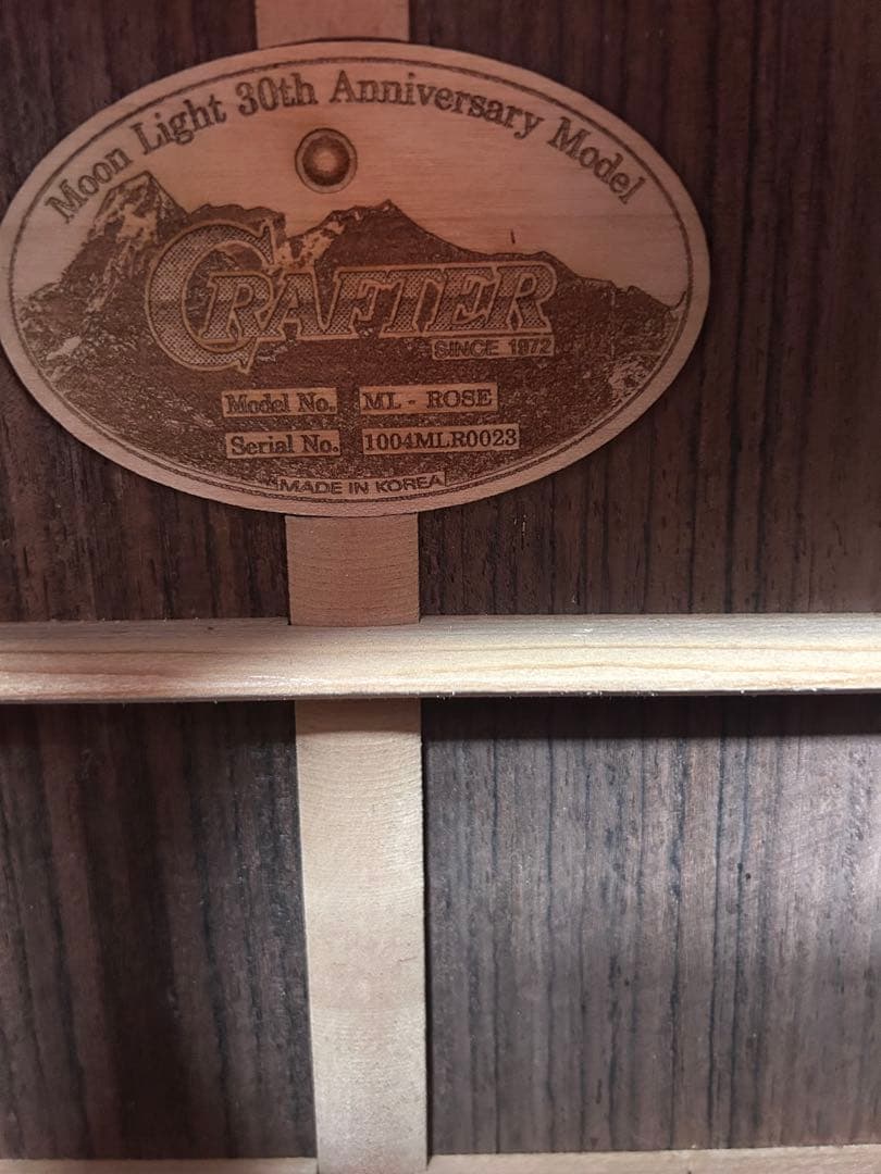 Crafter ML-ROSE アコースティックギター 30周年記念モデル