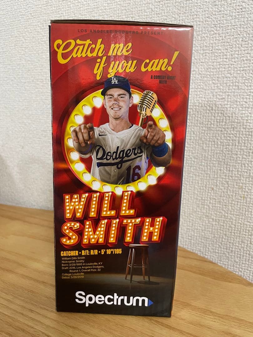 ロサンゼルス・ドジャース ウィル・スミス ボブルヘッド