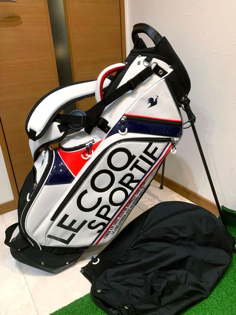 美品　ルコック　スタンド　キャディバッグ　本格モデル