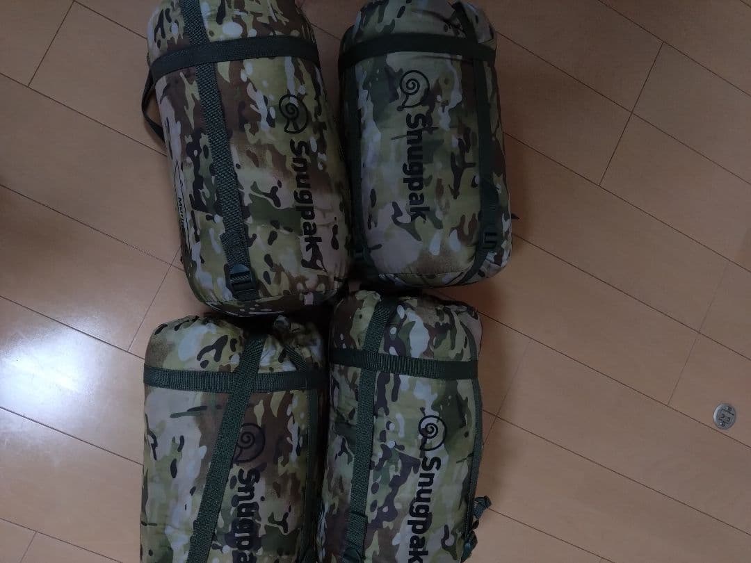 Snugpak 寝袋圧縮袋 4個セット