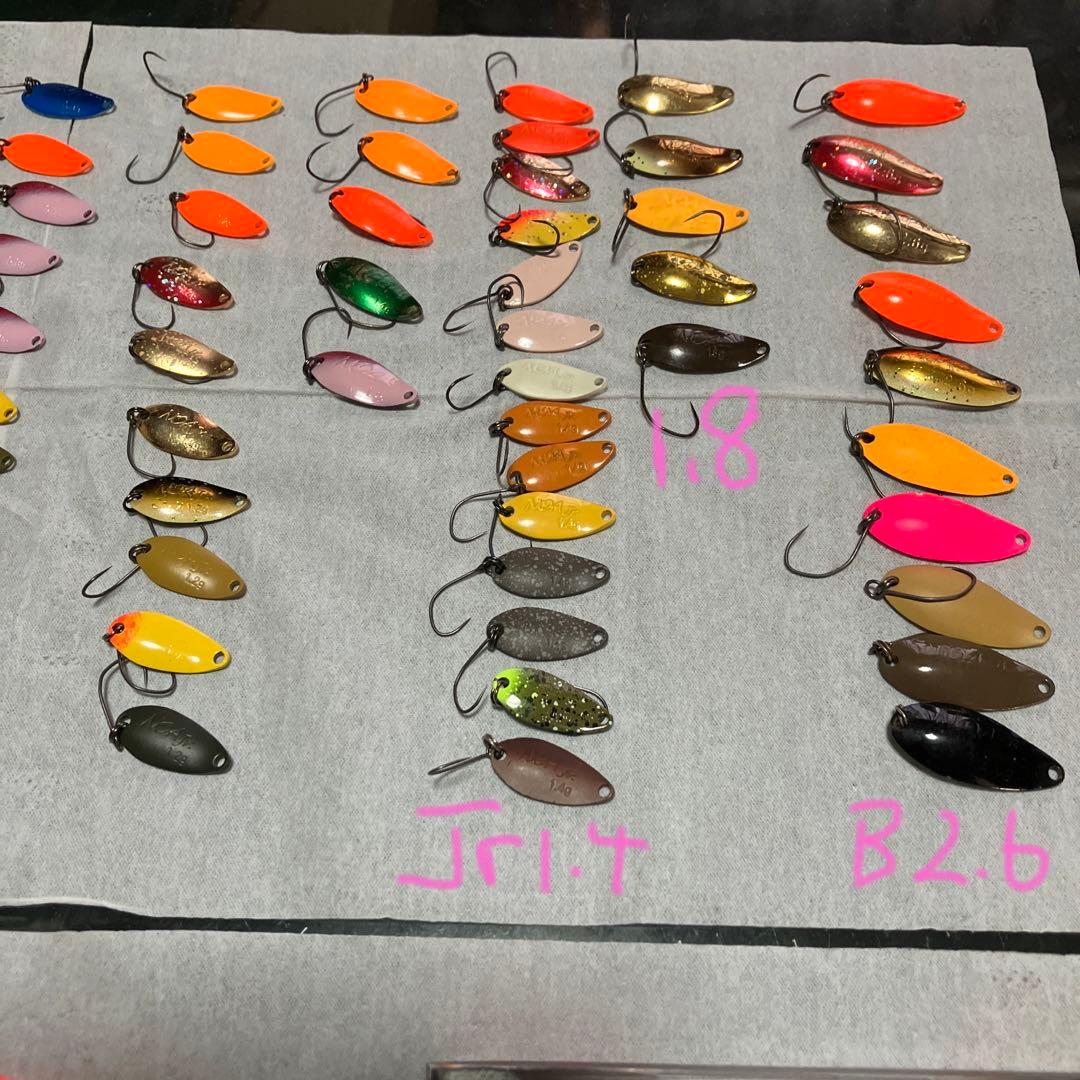 値下可　エリアトラウト　ルアー　セット　スプーン　プラグ　フック　スナップ