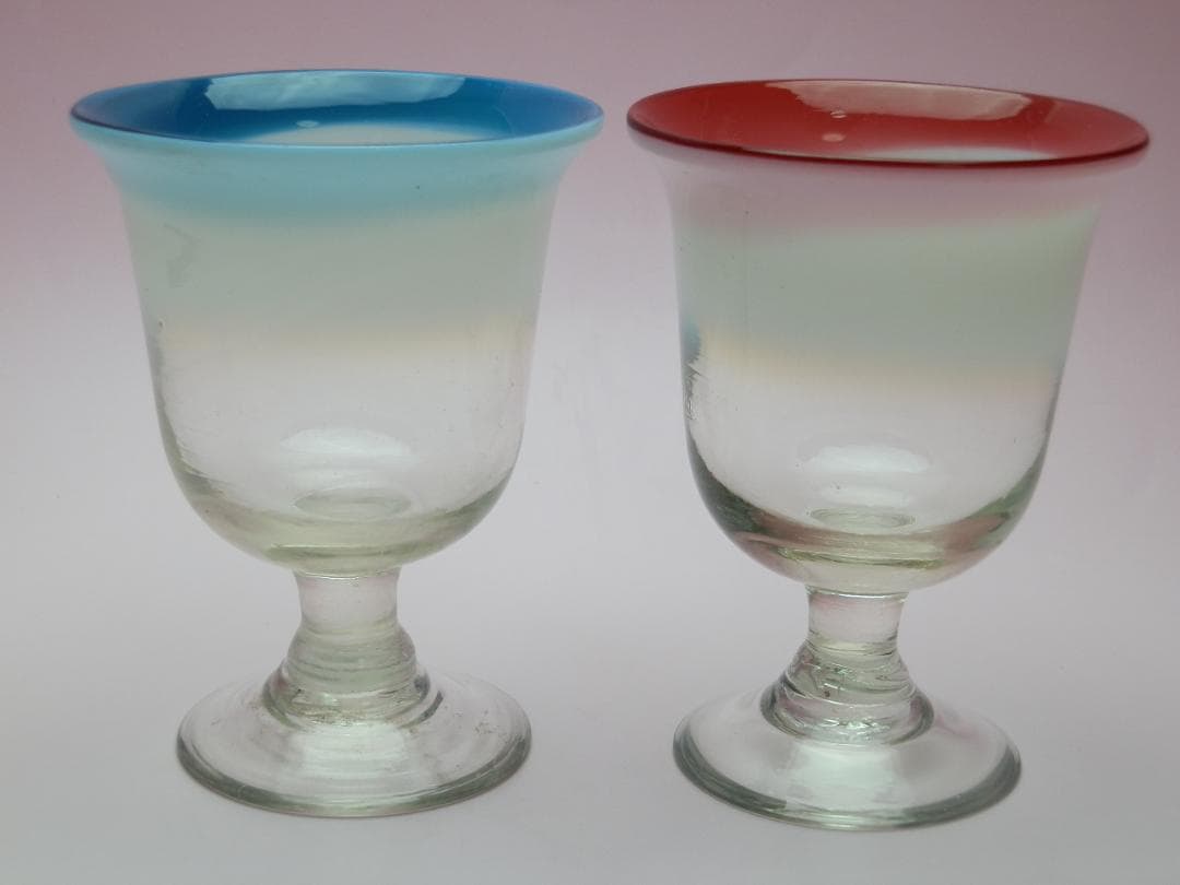 アンティーク 大正期頃 アイスクリームコップ 氷コップ 乳白ガラス 71229