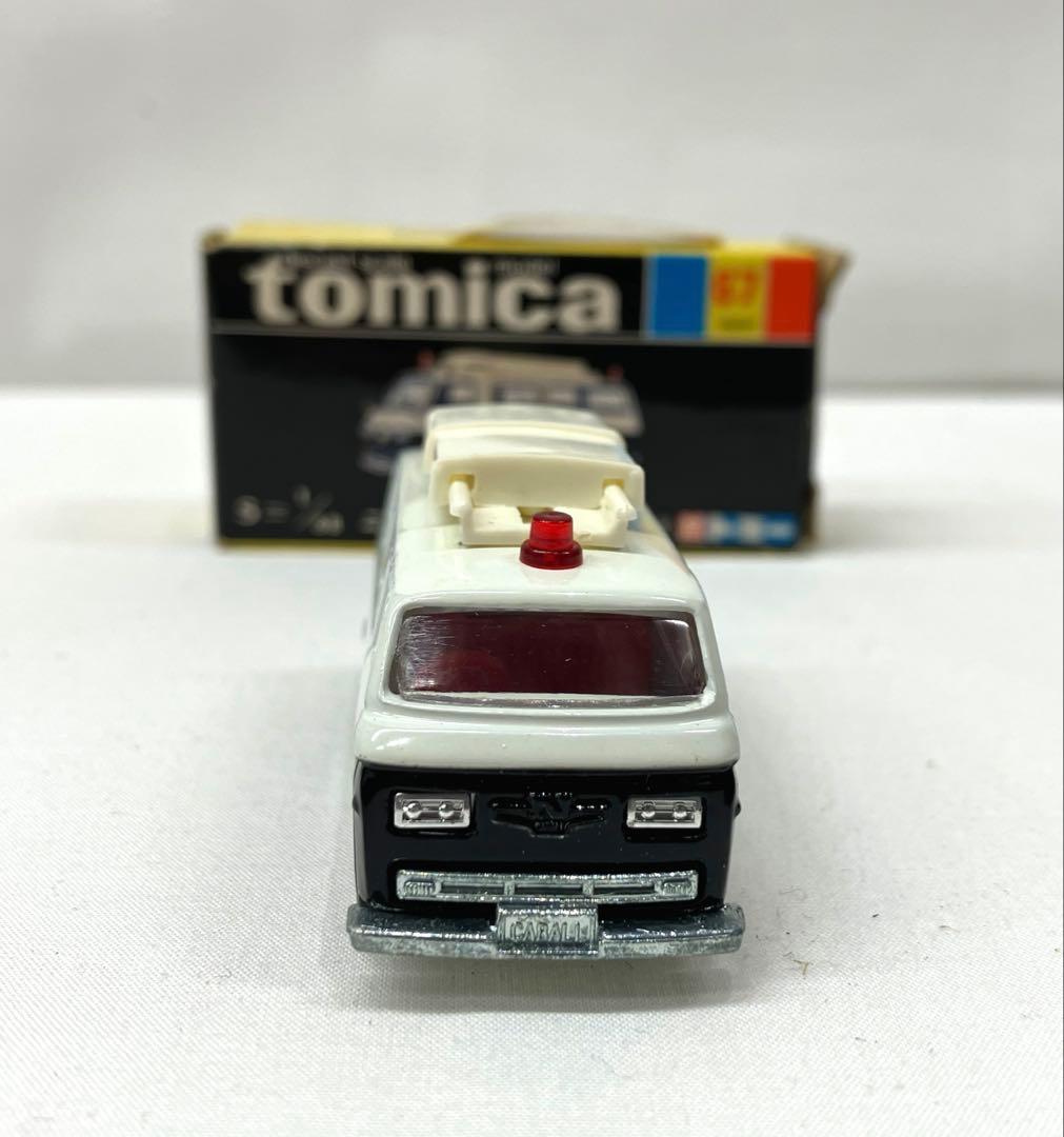 トミカ ニッサン キャブオール 事故処理車 ホワイト No.67 黒箱