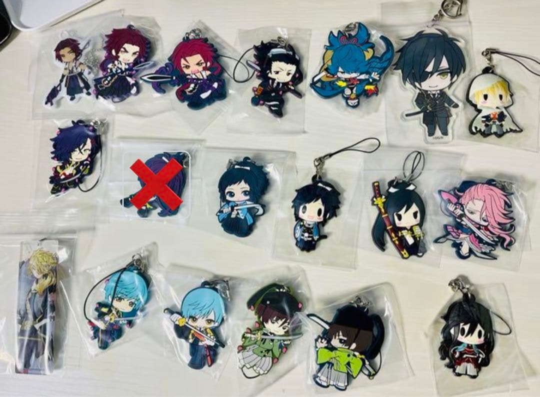 刀剣乱舞 ラバーストラップ