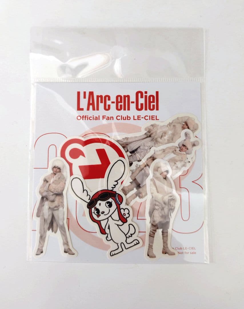 【L'Arc~en~Ciel】2023年 年賀状LE-CIEL 限定ステッカー