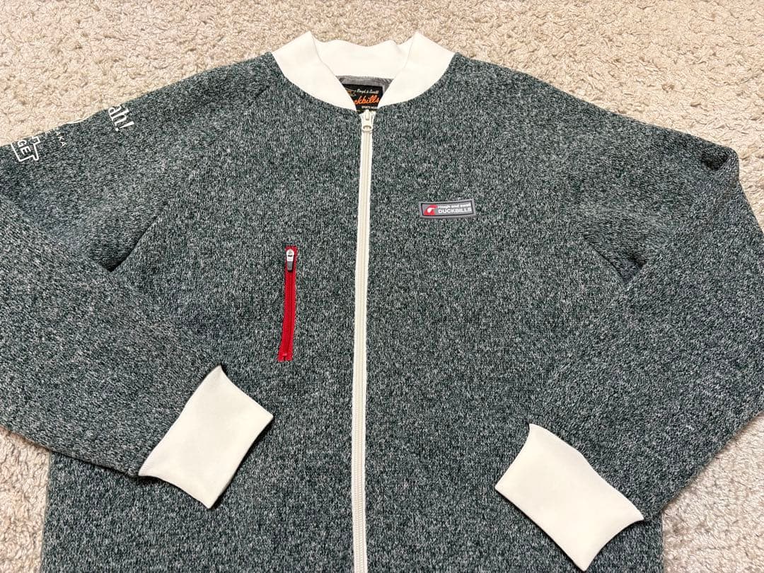 rough and swell・ラフ&スウェル⚫︎防寒ジップジャケットSグレー系