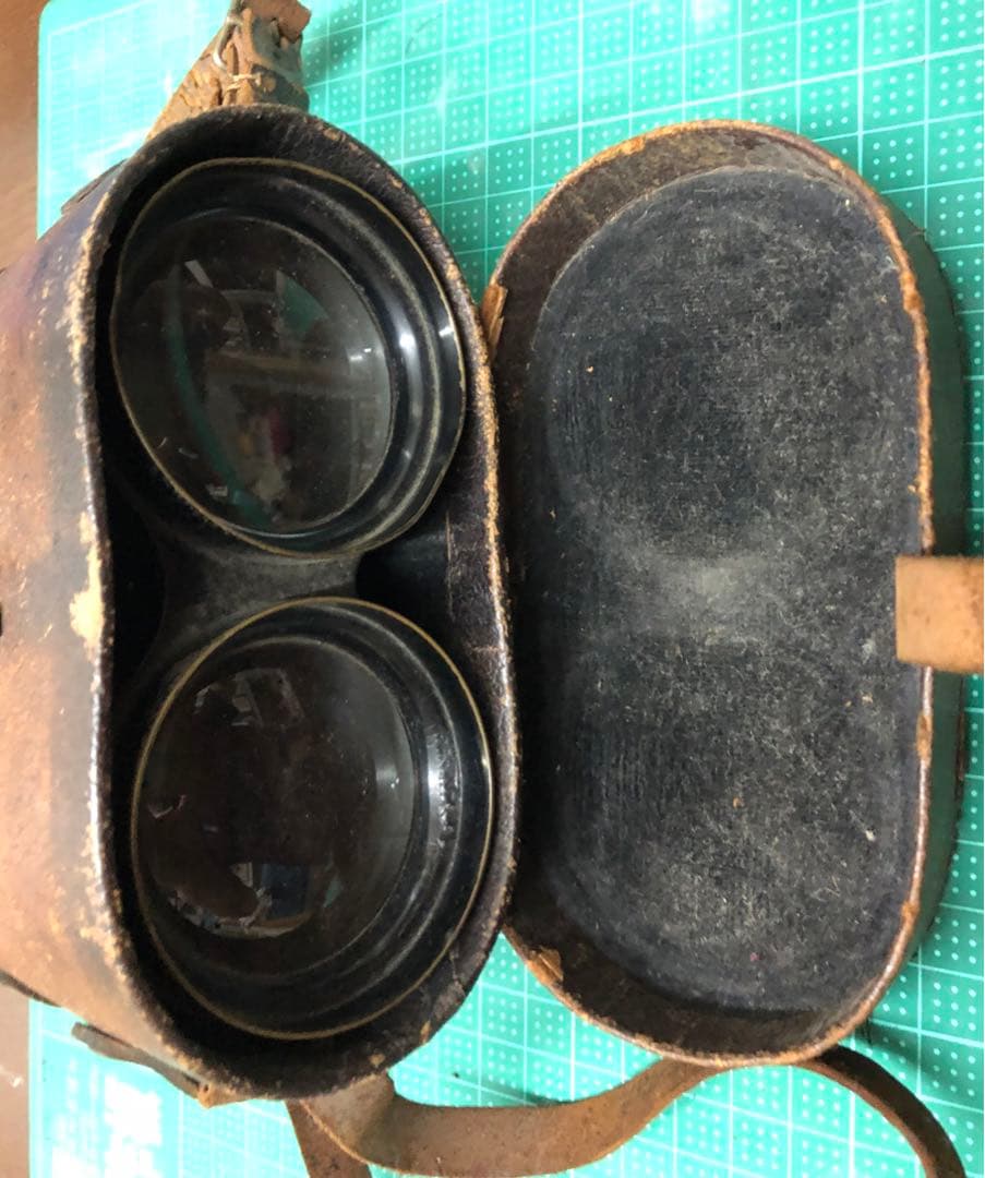 双眼鏡　アンティーク