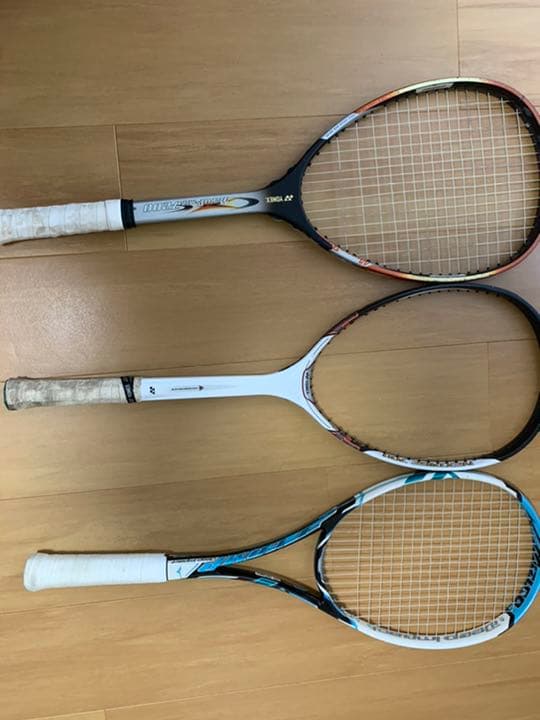 ネクステージ90s、ディープインパクト、マッスルパワー3点セット！ソフトテニス