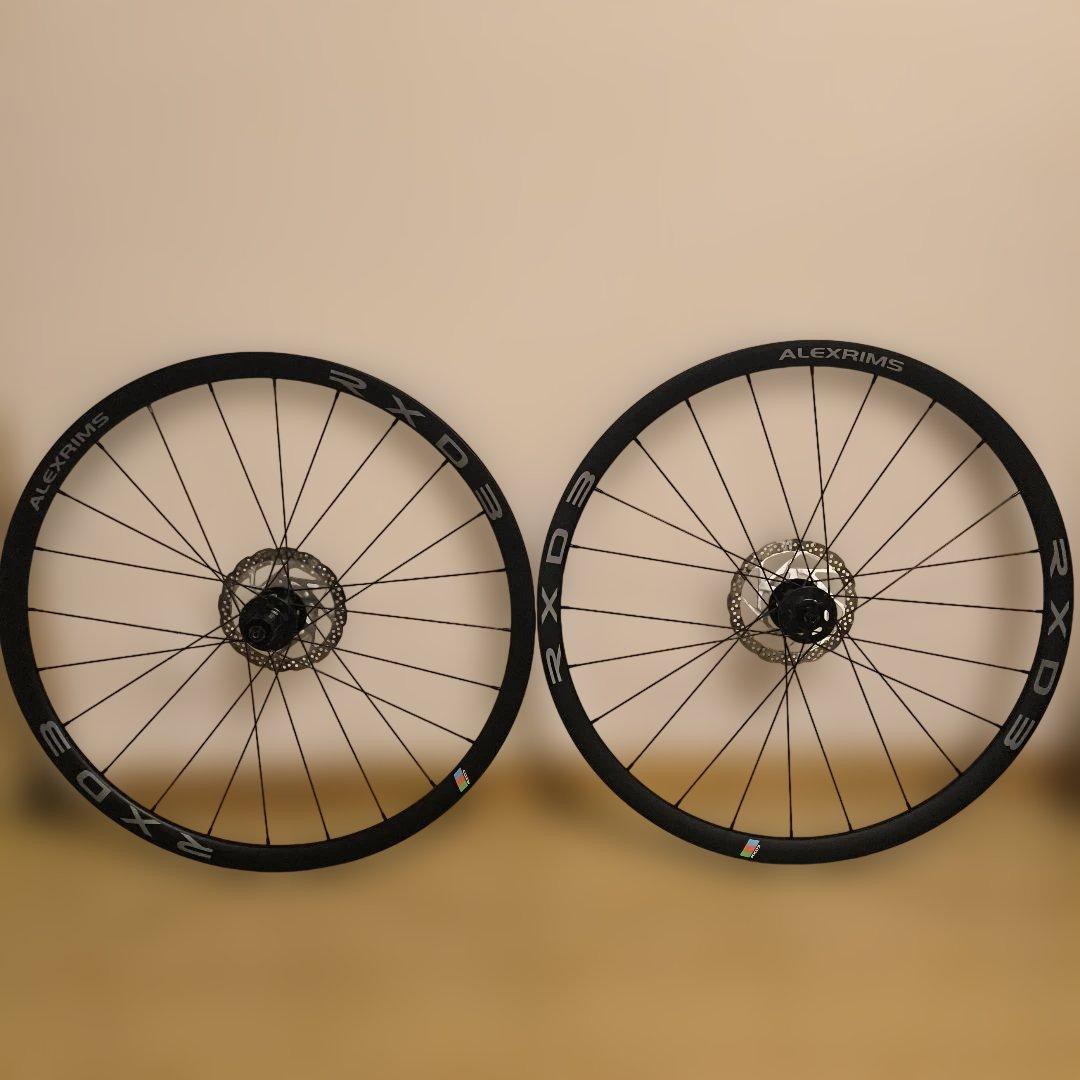 ALEXRIMS RXD3 700c 軽量ホイール ディスクローター付き