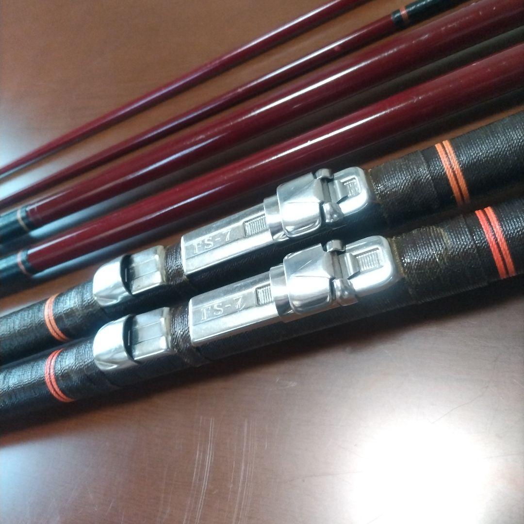 SHIMANO グラス投竿 2本セット 鯉釣り