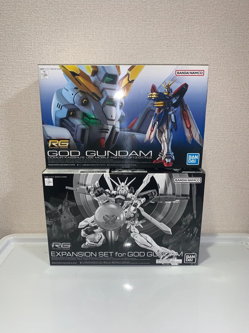 RG 1/144 ゴッドガンダム (+拡張セット)