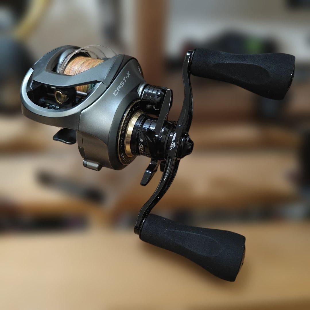 タトゥーラ込み seasir cast-x high gear ベイトリール 左
