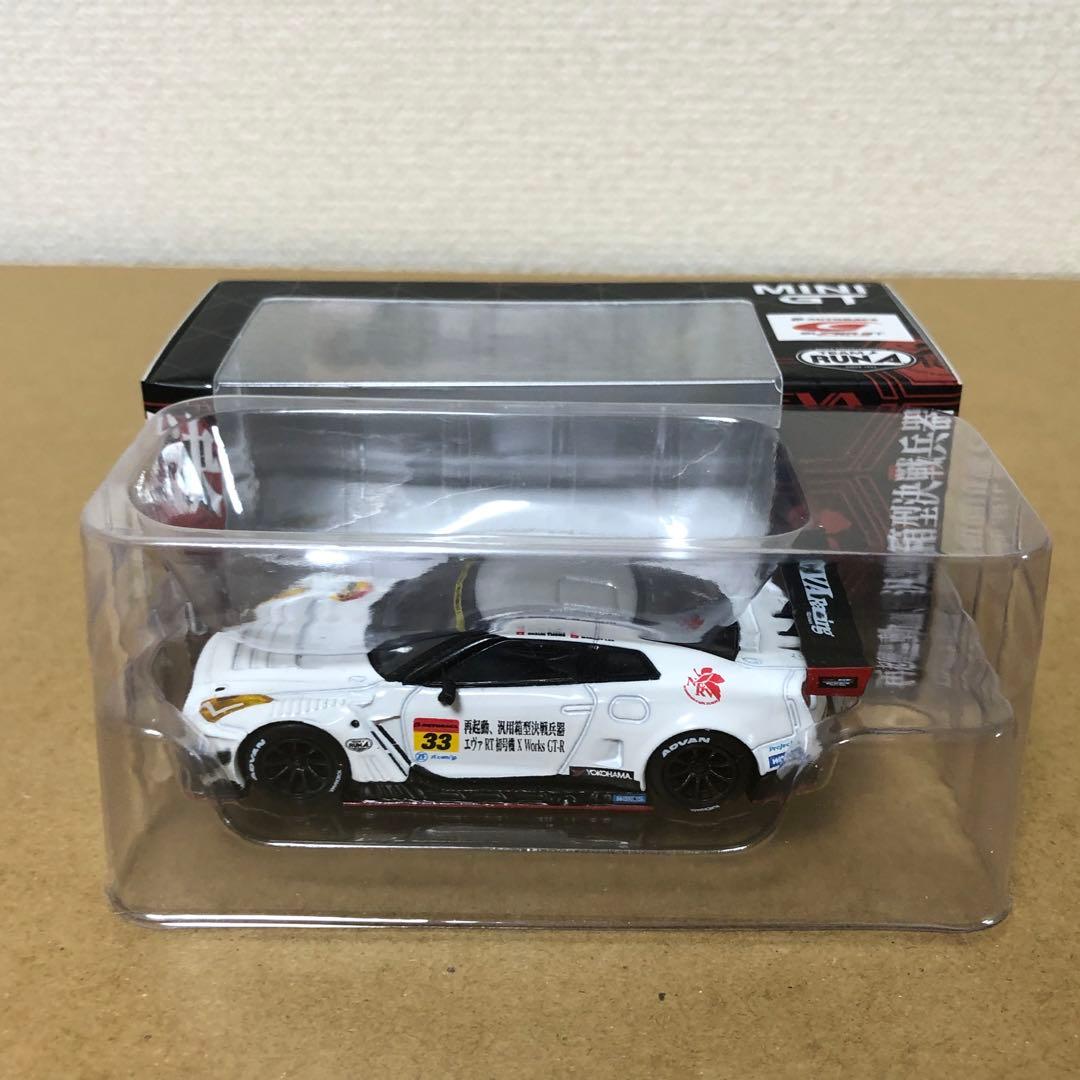 MINI GT　POP RACE　EVA RT　日産GT-R　岡山テストカー